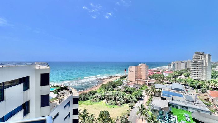Umhlanga Rocks Central Apartment To Rent: Sea views, pool, secure parking, and amenities.