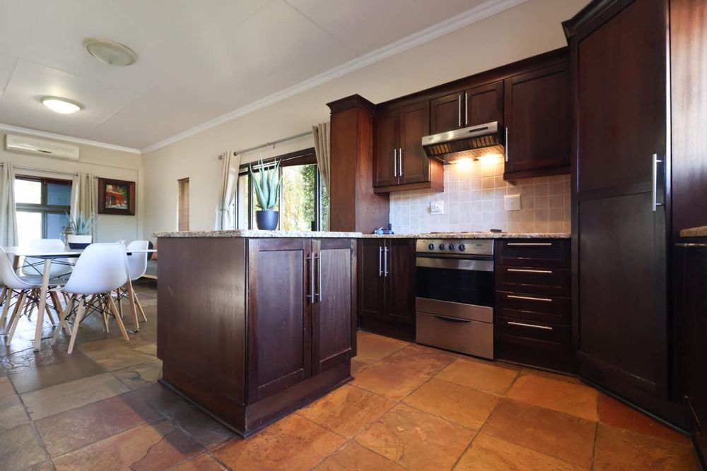 Kitchen and dining area