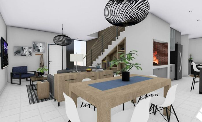 Townhouse for Sale in Mile 4 Ext 1: Courtyards, double garage, and ocean access.