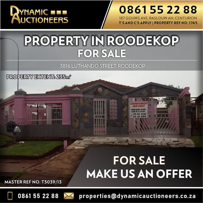 Property #2091942, House for sale in Roodekop
