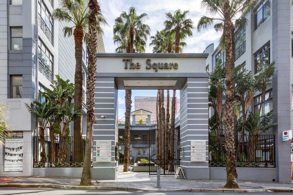 Entrance to The Square building