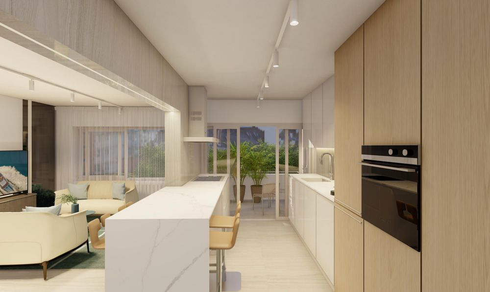 Kitchen furnished rendering