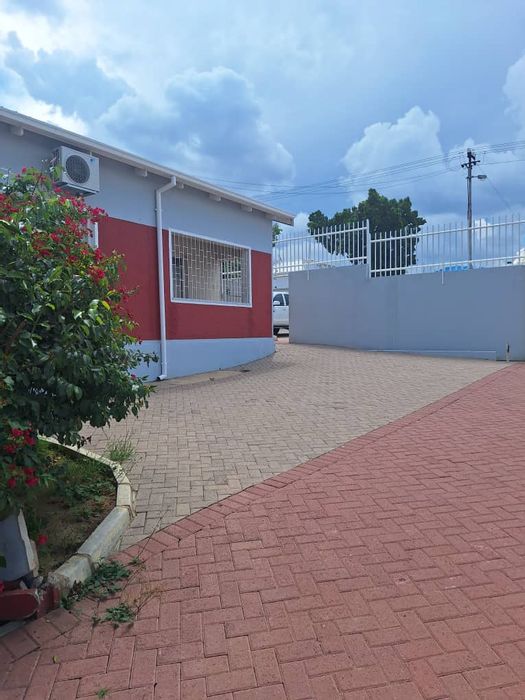 Industrial property for sale in Windhoek West with multiple offices and secure fencing.