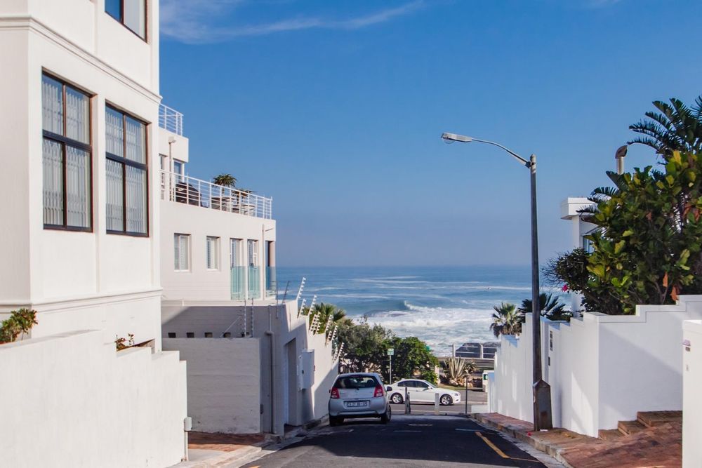 Views toward the Tidal Pool from Saunders Road where building is situated