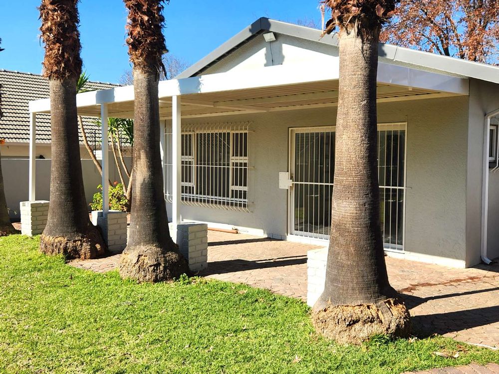 Patio and garden