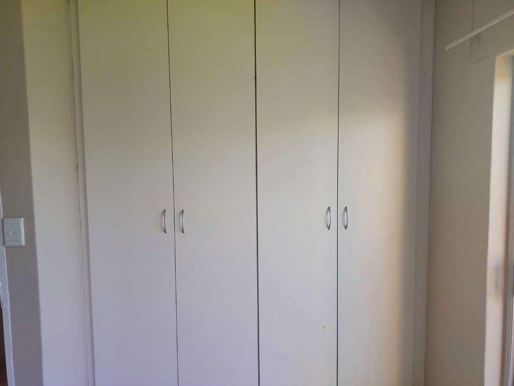 Cupboards in bedroom