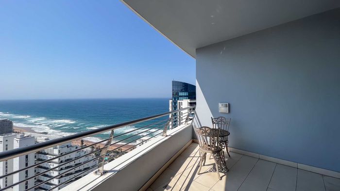 Beachfront Apartment For Sale in Umhlanga Rocks Central with sea views and amenities.