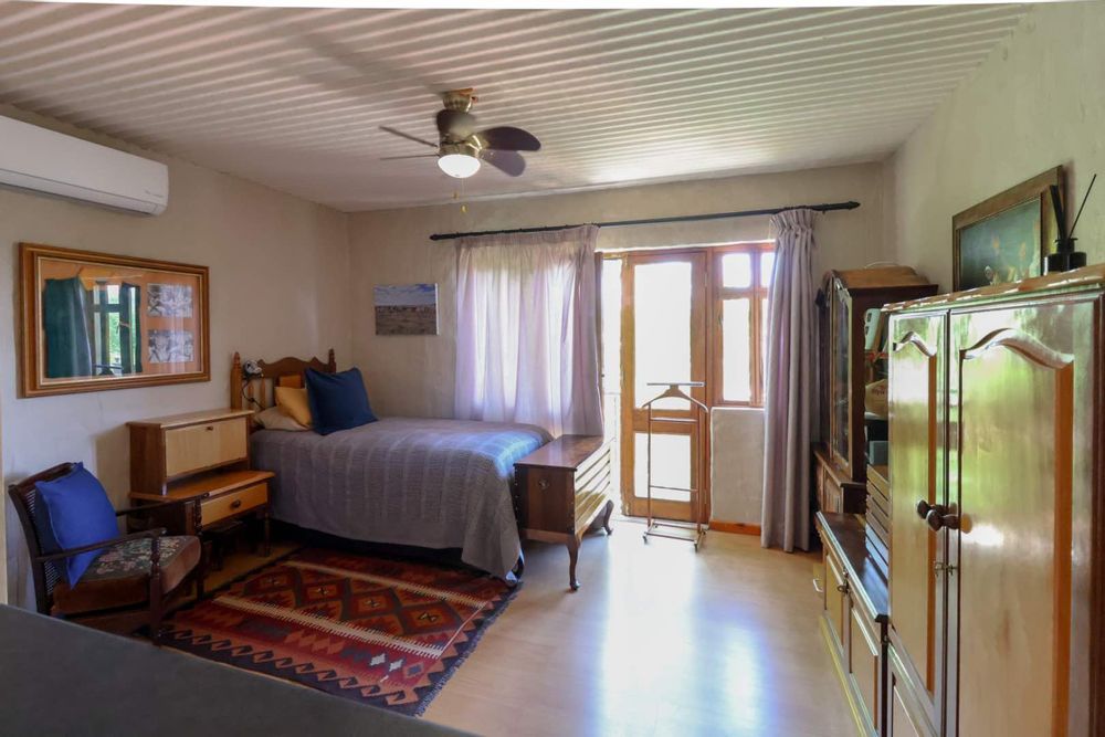 4th Bedroom with air-conditioner and balcony