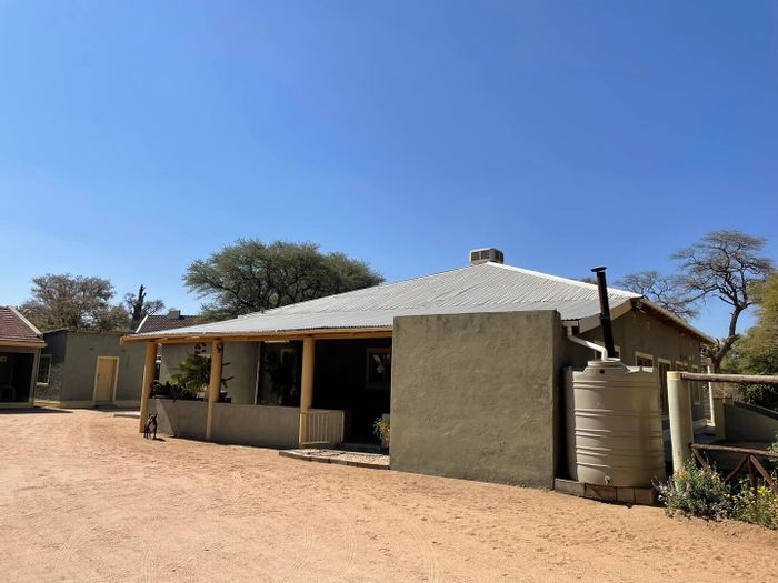 For Sale: Spacious House in Okahandja Central with flat, double garage, and braai areas.