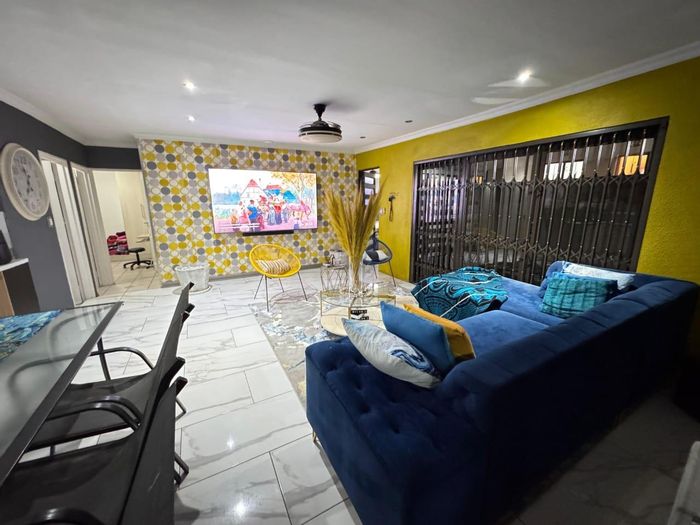 For Sale: House in Roodekop with 3 bedrooms, secure garage, and modern kitchen.