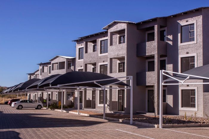 To Rent: 2-Bedroom Apartment in Okahandja Central with secure parking and energy efficiency.