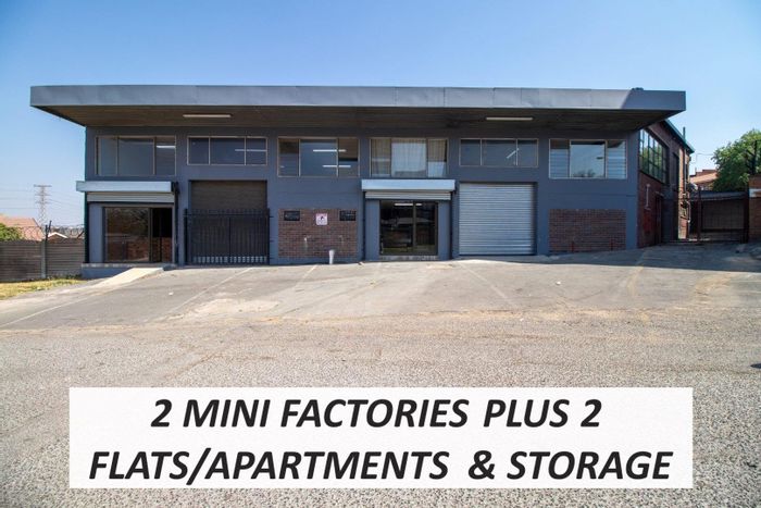 Birchleigh Industrial Property For Sale: Mini-factories, offices, and residential flats included.