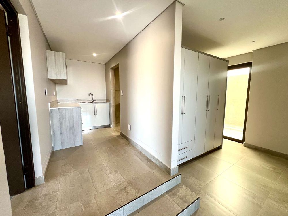 Bachelor's flat with balcony.