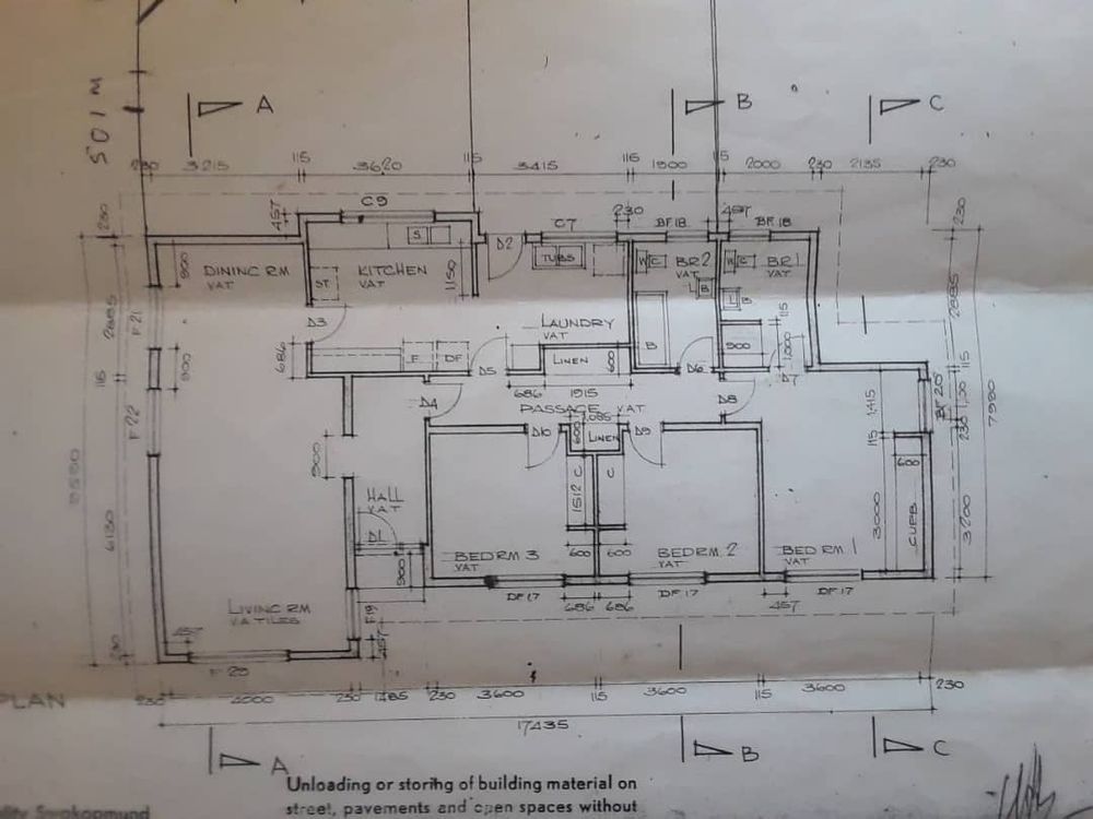 Plans of the house
