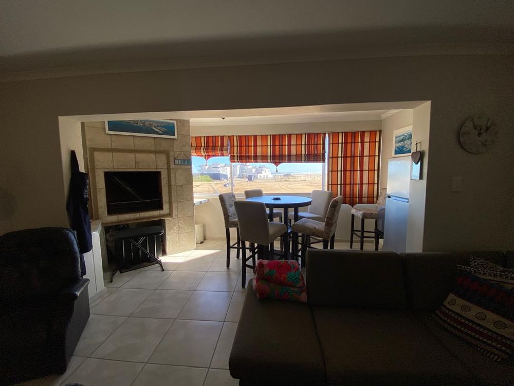 Lounge with indoor BBQ