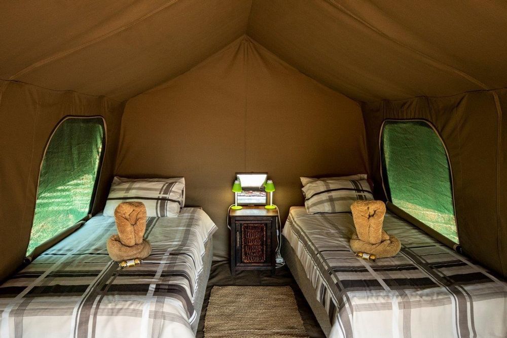 Luxury tented camps