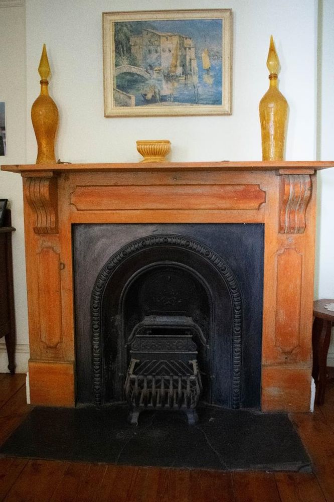 Beautiful fire place