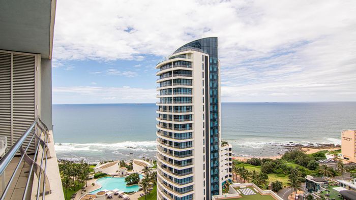 For Sale: 2-Bedroom Apartment in Umhlanga Rocks Central with Sea Views and Mall Access.