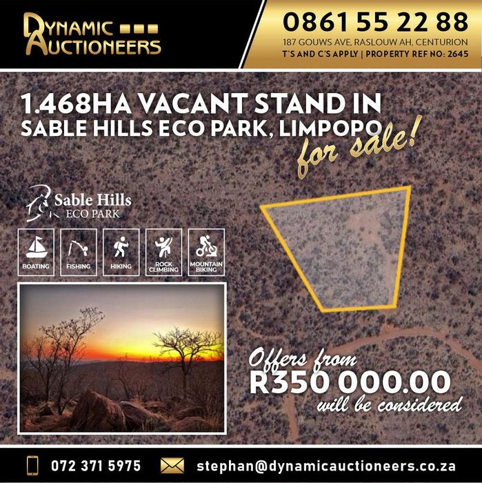 Property #2217520, Vacant Land Agricultural for sale in Lephalale