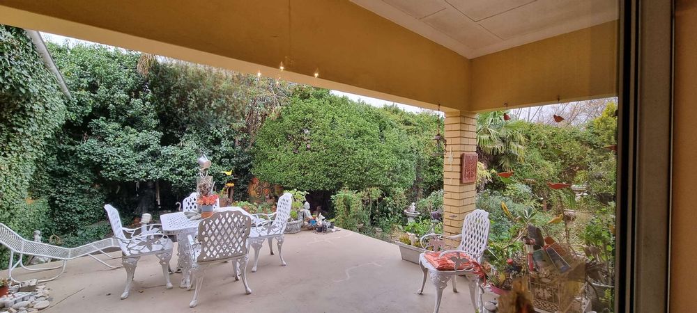 Patio at the lounge area