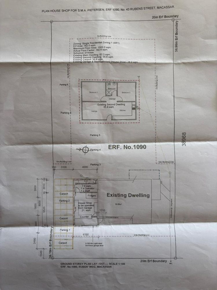 Property plans / Existing plans  