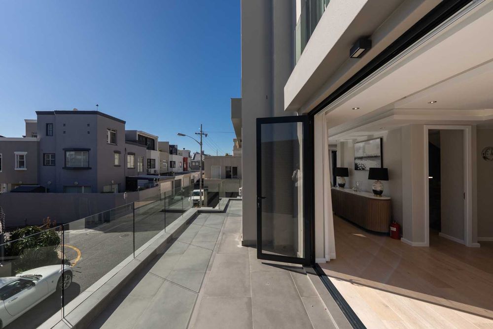 Living area opening to terrace 
