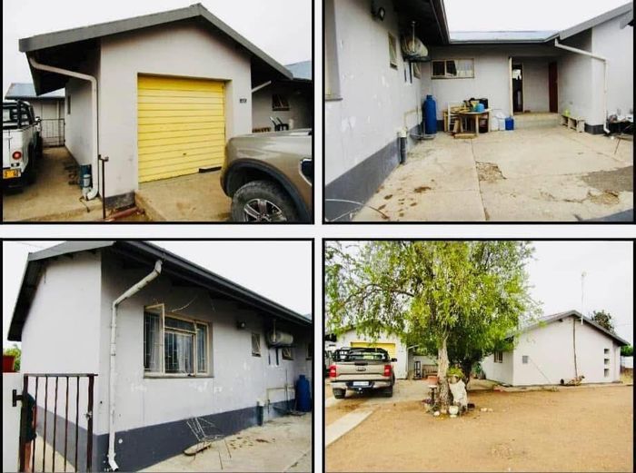For Sale: House in Grootfontein Central with 4 bedrooms, garage, and spacious yard.