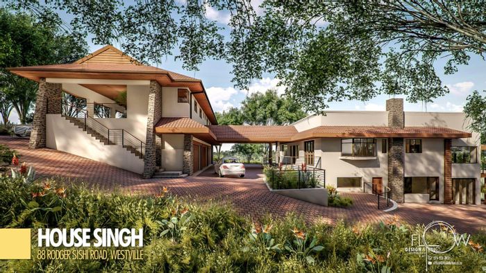 For Sale: Grayleigh House with 6-car garage, flatlets, and expansive outdoor space.