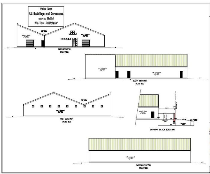 Industrial property for sale in Prosperita: factory, warehouse, cooler rooms, and mezzanine.