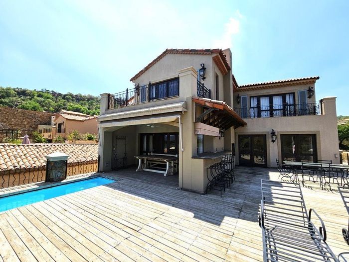 French Style House For Sale with Stunning Dam Views at Estate D Afrique