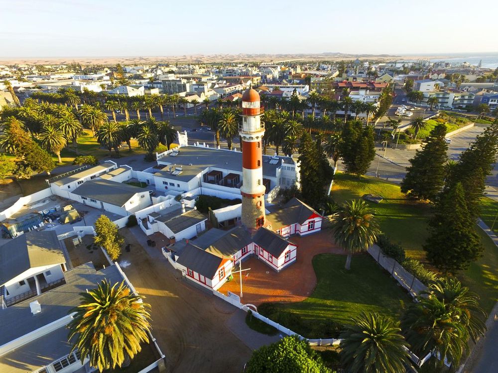 Aerial View of Light House