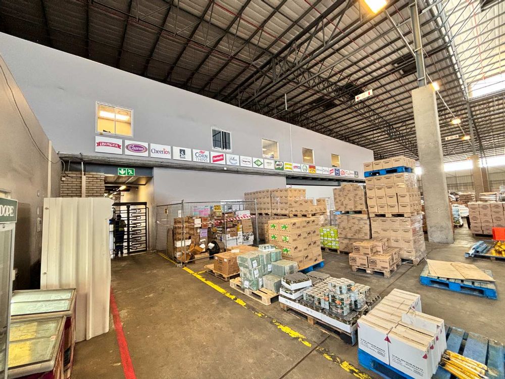 Warehouse picking area