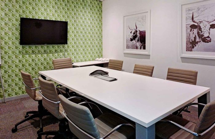 Office To Rent in Nelspruit Central: Furnished for 10, shared amenities included.