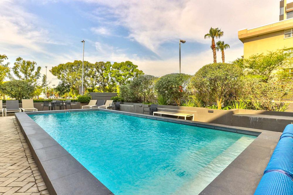 Communal pool area 