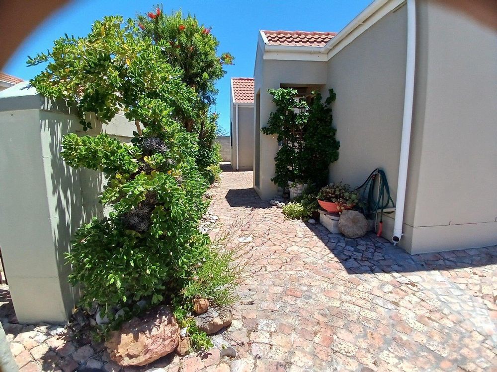 Walking towards the Entrance of our front door.