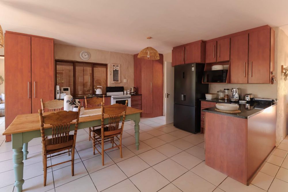 Open-plan kitchen with scullery/pantry