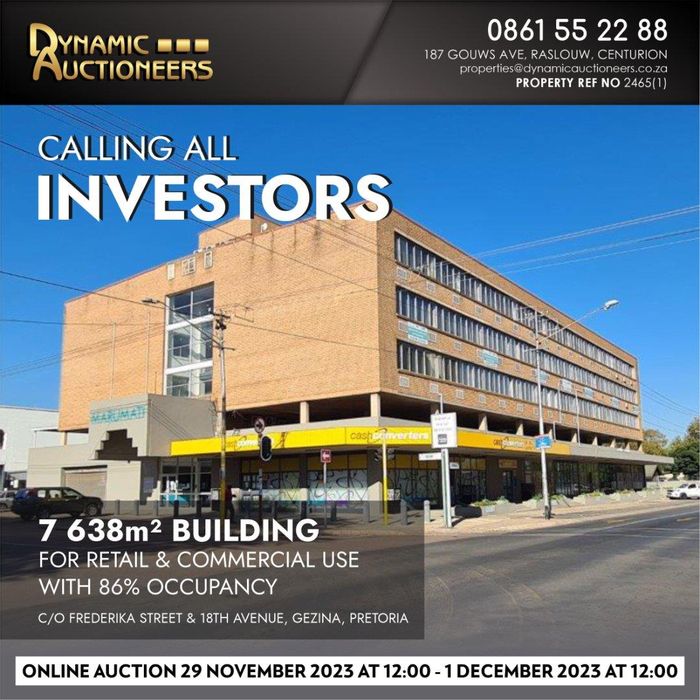 Property #2067162, Office auction in Gezina