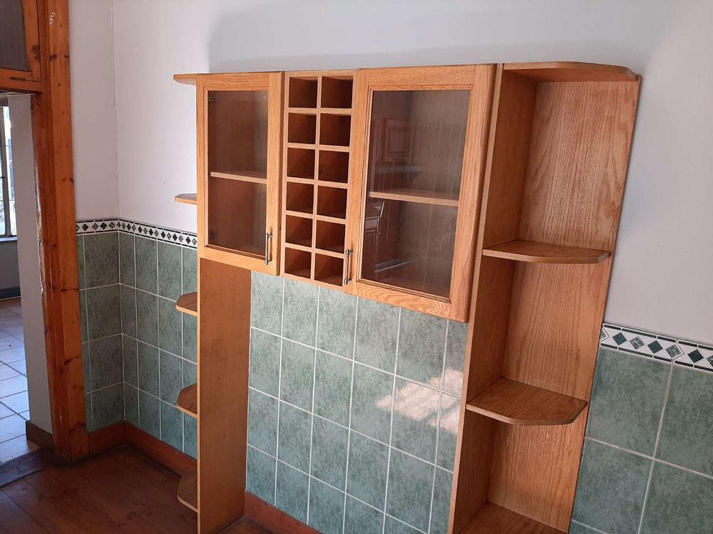 Kitchen with fridge space