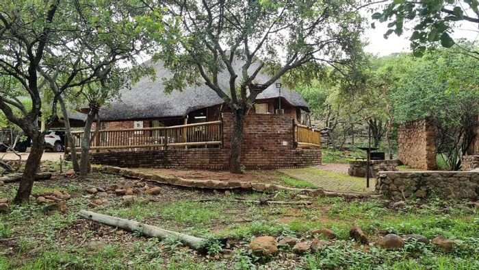Farm for Sale in Vaalwater Central: Shared ownership, game drives, and fully furnished chalets.