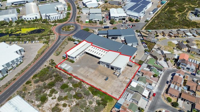 Industrial property for sale in Muizenberg Central with offices, warehouses, and yard space.