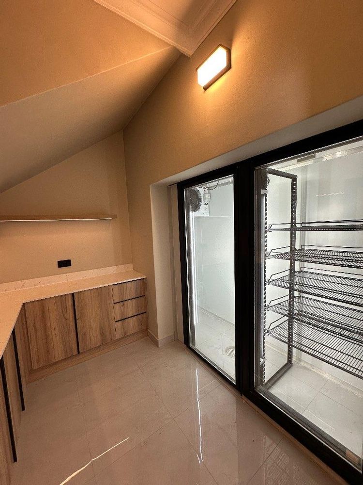 Walk in scullery and fridge