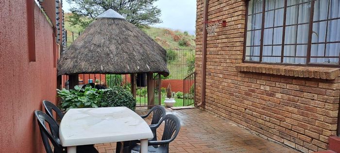 For Sale: Townhouse in South Crest with private garden, 3 bedrooms, and security features.