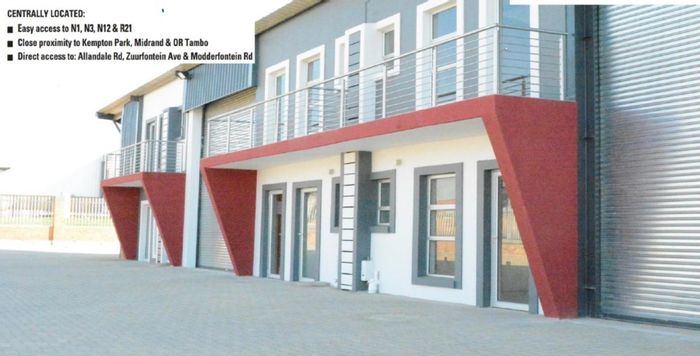 Property #12OC312OCB, Industrial rental monthly in Chloorkop