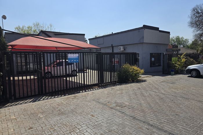 For Sale: Office in Benoni Central with two units, kitchen, and storage options.