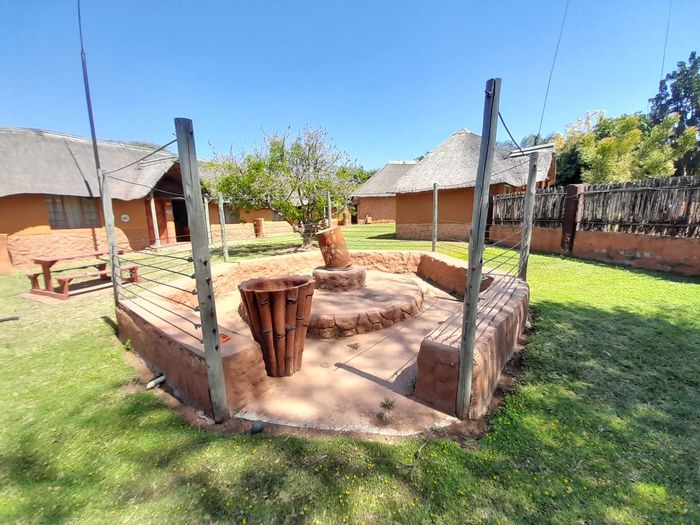 For Sale: Pretoria North Small Holding with wedding venue, chalets, and amenities.