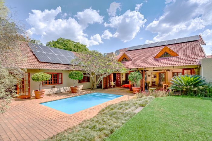 Robindale House For Sale: 5 beds, pool, solar, staff quarters, and 4 garages.