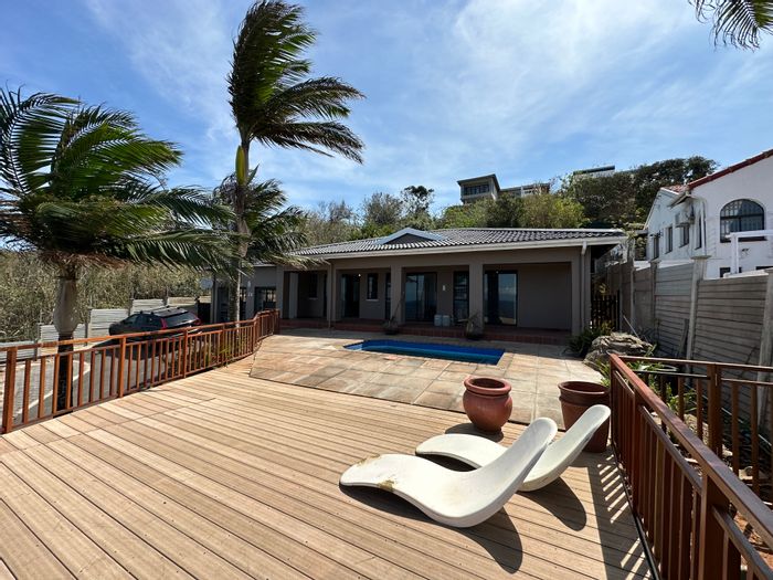 For Sale: House in Tongaat Beach with 3 beds, splash pool, and sea views.