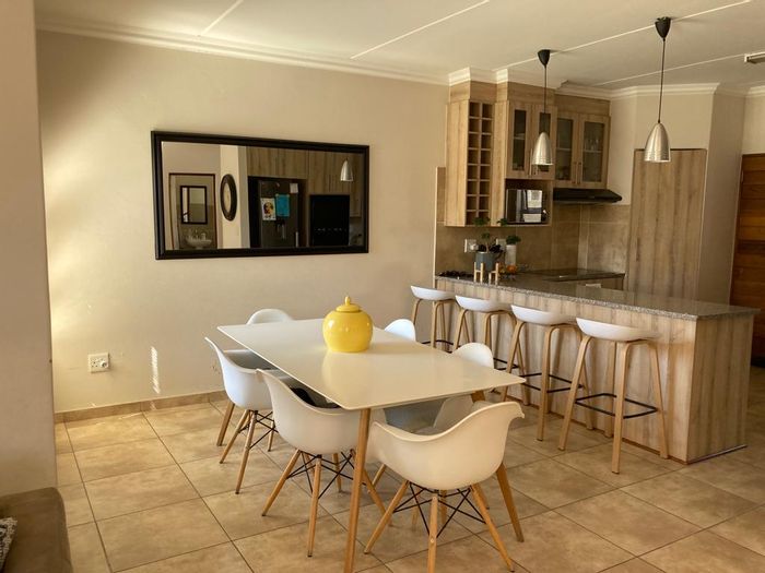 3-Bedroom Townhouse To Rent in Equestria with private garden and double garage.