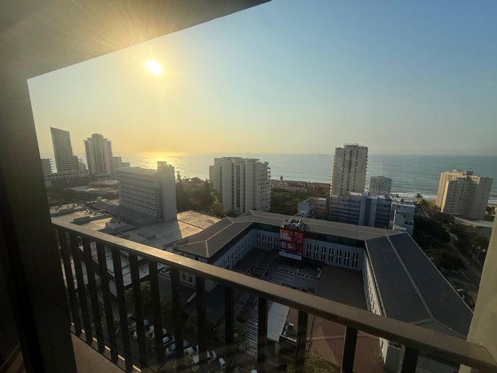 3-bedroom apartment for sale in Umhlanga Central with sea views and balcony.