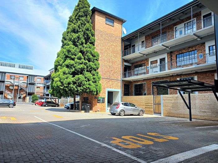 Braamfontein Apartment To Rent: Open plan, secure, pet-friendly, near universities.